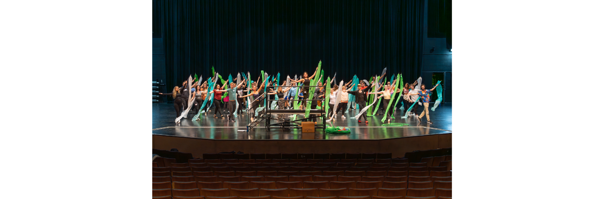 The first of three alumni camp rehearsals in preparation for the Macombers Fall Extravaganza was on Oct. 23. Alumni learned blocking, choreography and rehearsed for the Nov. 15 performance.